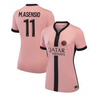 Paris Saint-Germain Marco Asensio #11 Fotballklær Tredjedrakt Dame 2024-25 Kortermet